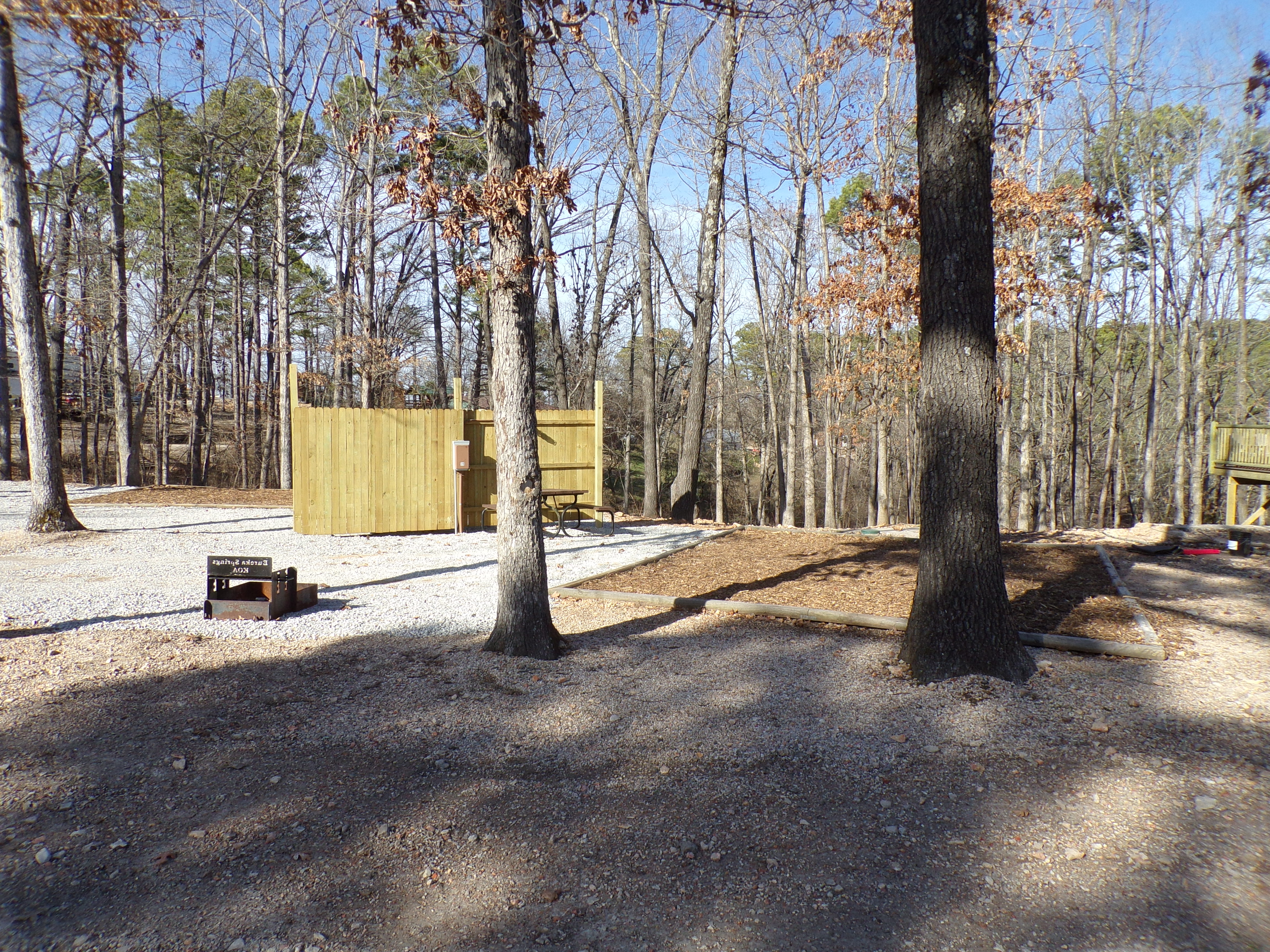 Premium Tent site with water, electric and cable hook up