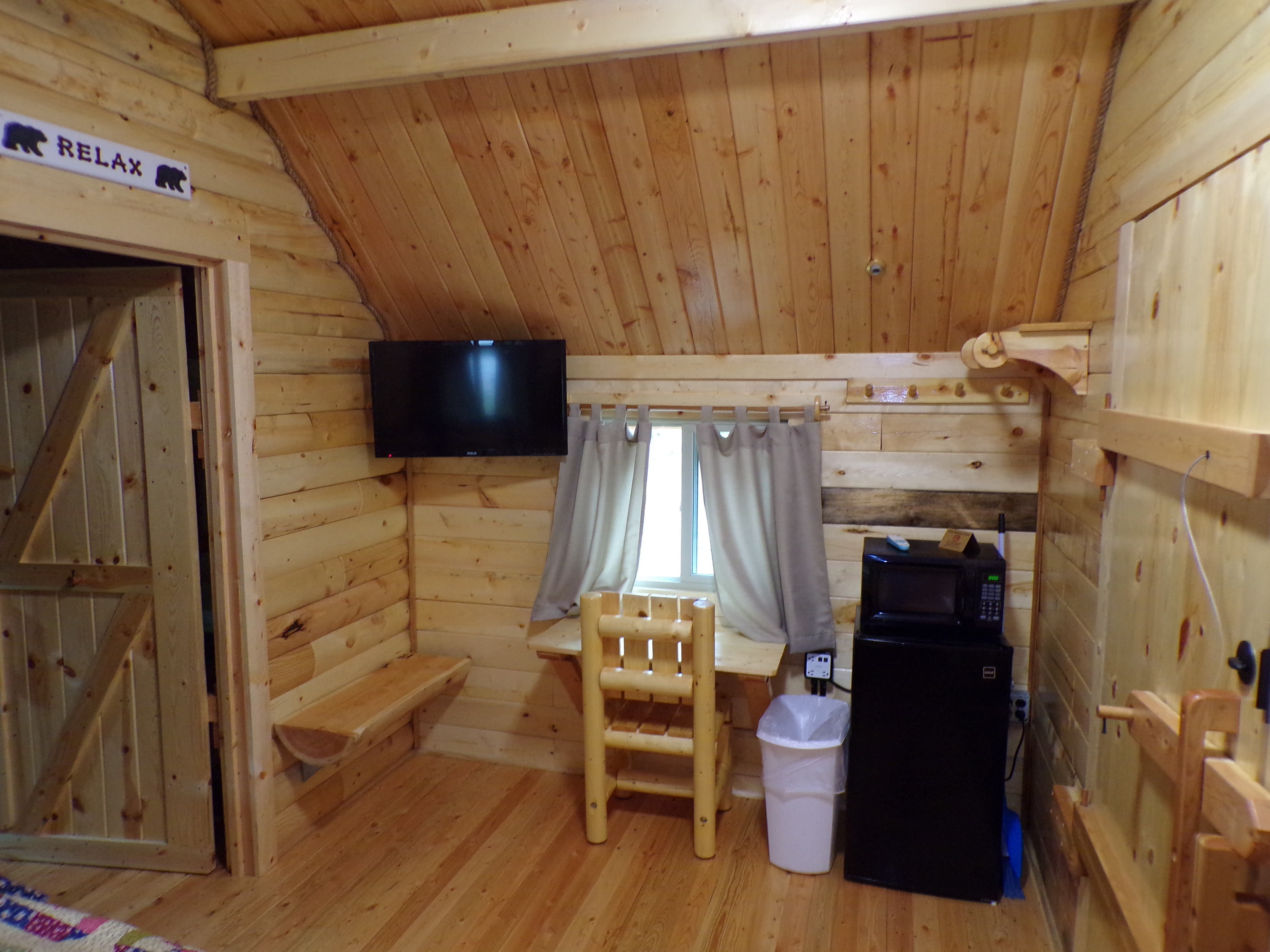 2 Room cabin #79 Front room interior