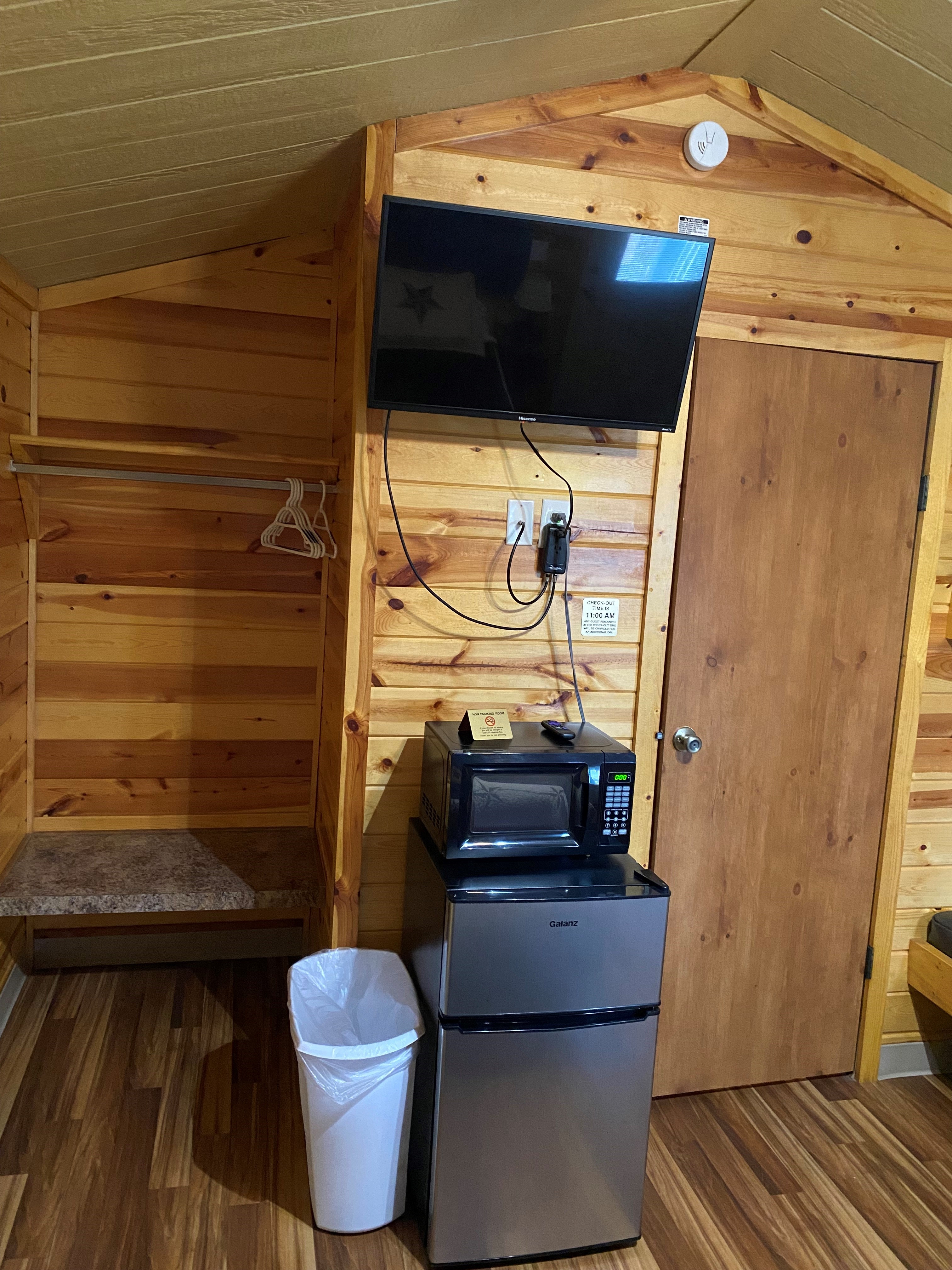 Tv, Fridge, Microwave
