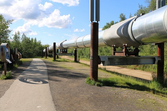 Alyeska Pipeline / Viewing Point