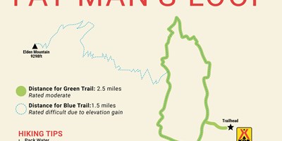 Hiking Directly from Your Campsite - Mt. Elden