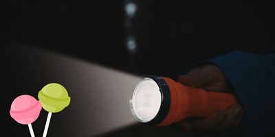 Flashlight Lollipop Hunt