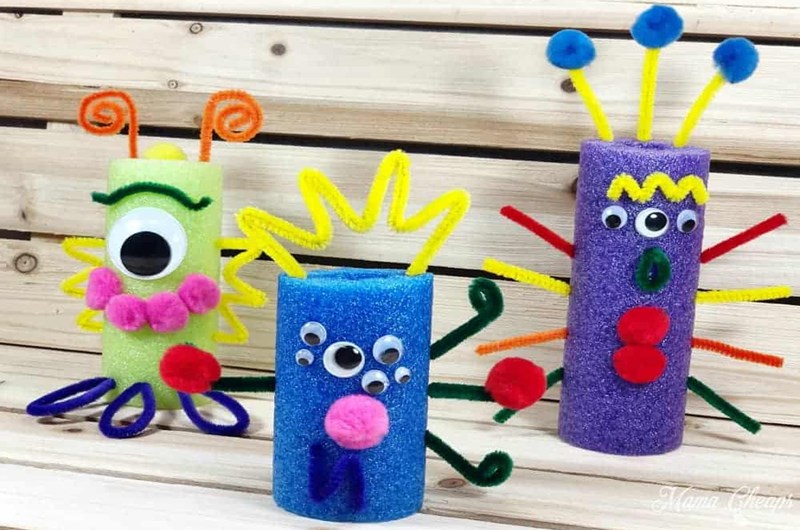 Pool Noodle Monsters Photo