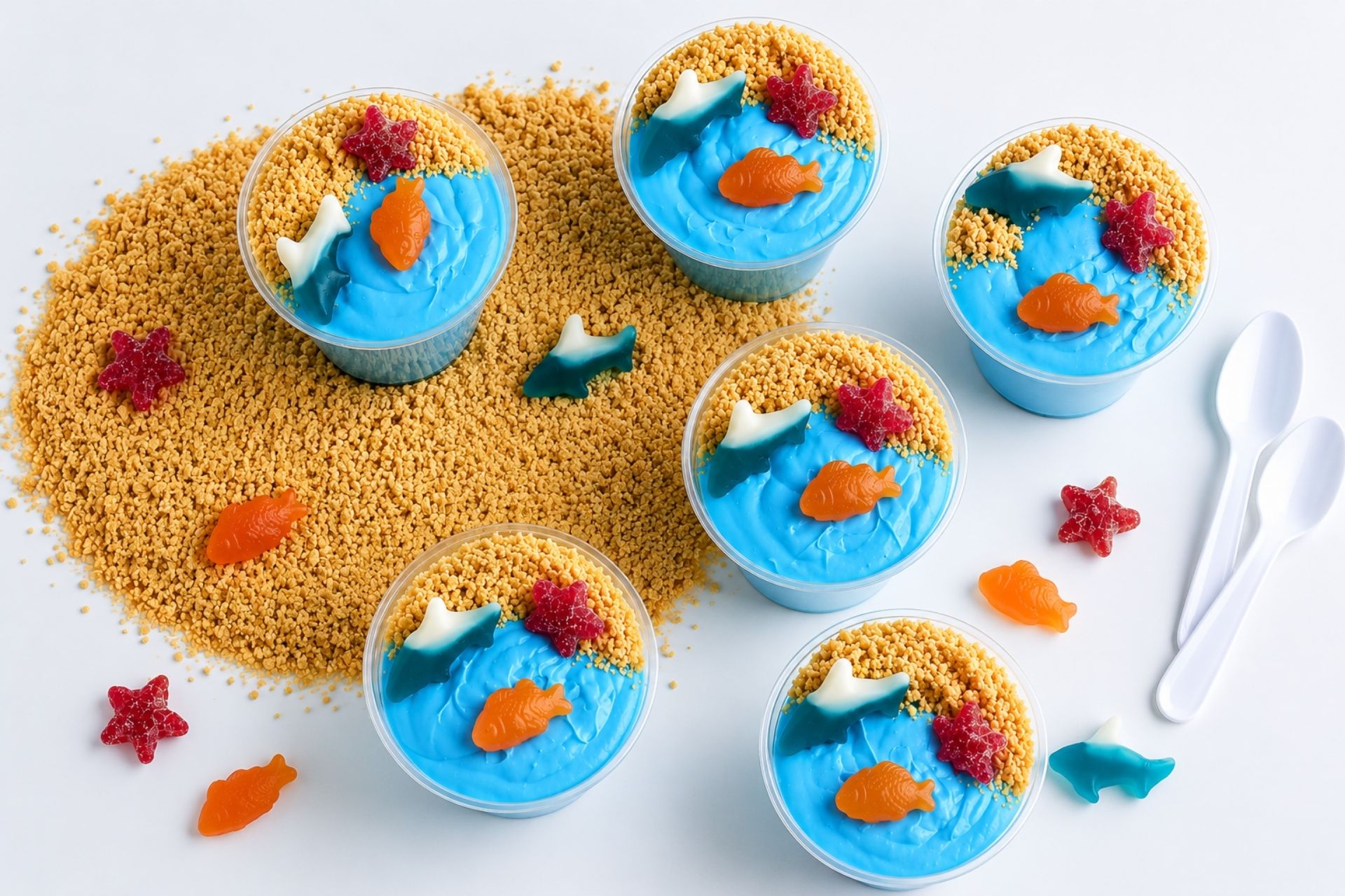 Beach Dirt Cups Photo