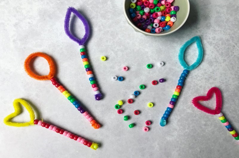 Homemade Bubble Wands Photo