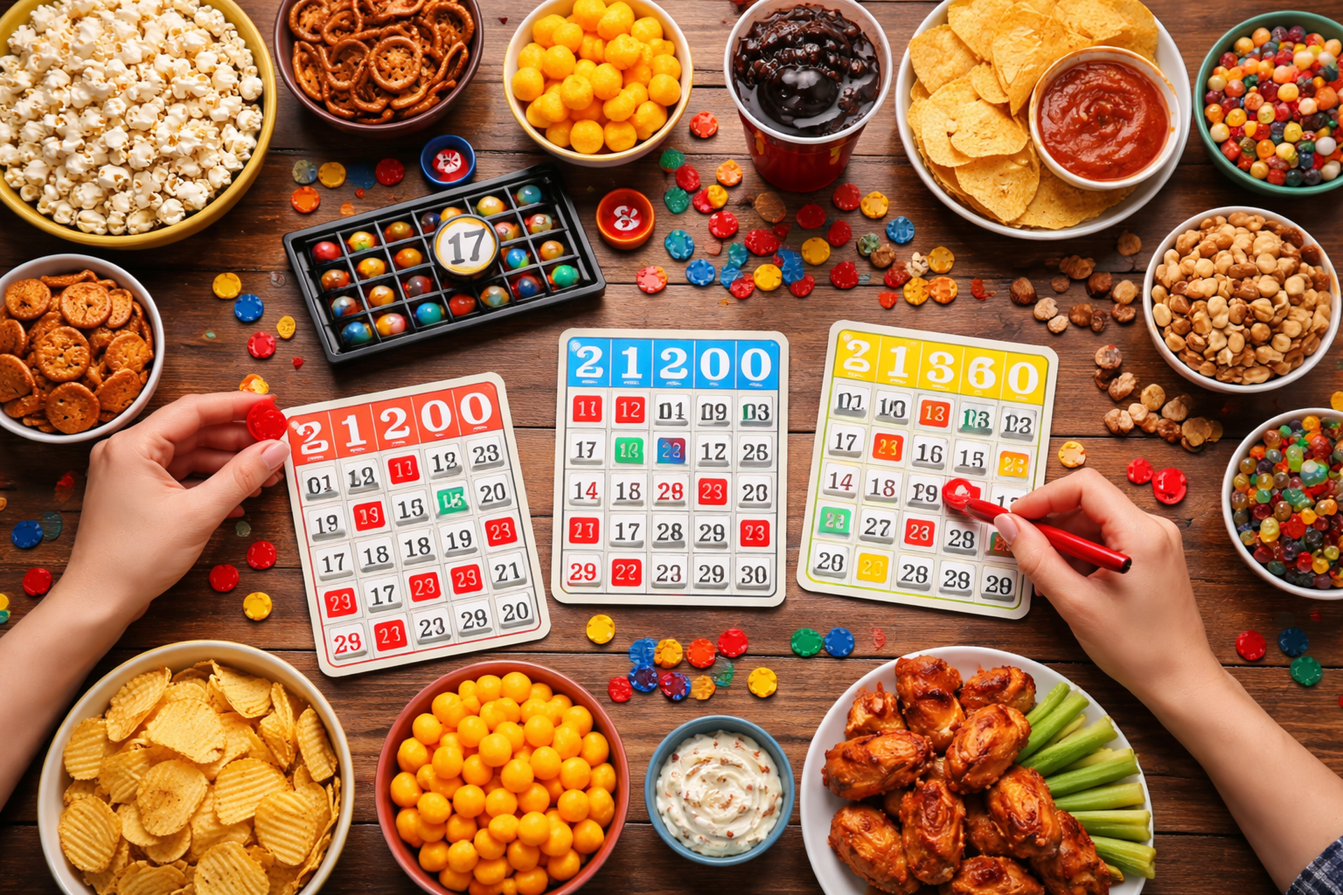 Snack Bingo Photo