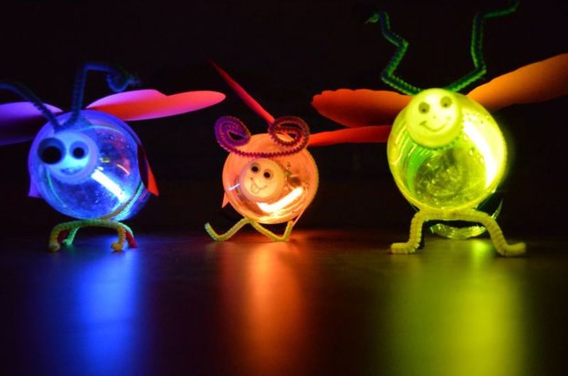 Glowing Fireflies Photo