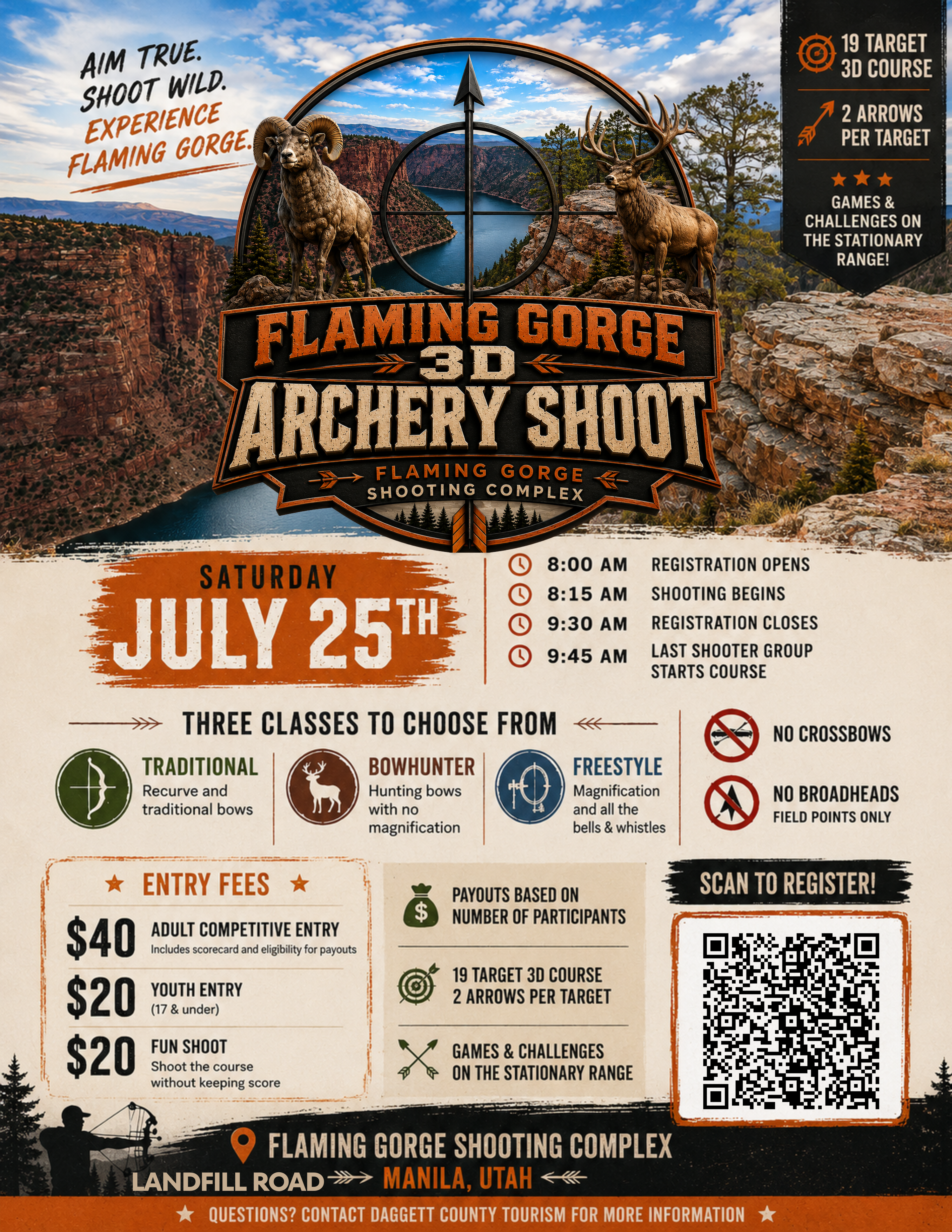 Flaming Gorge 3D Archery Shoot Photo