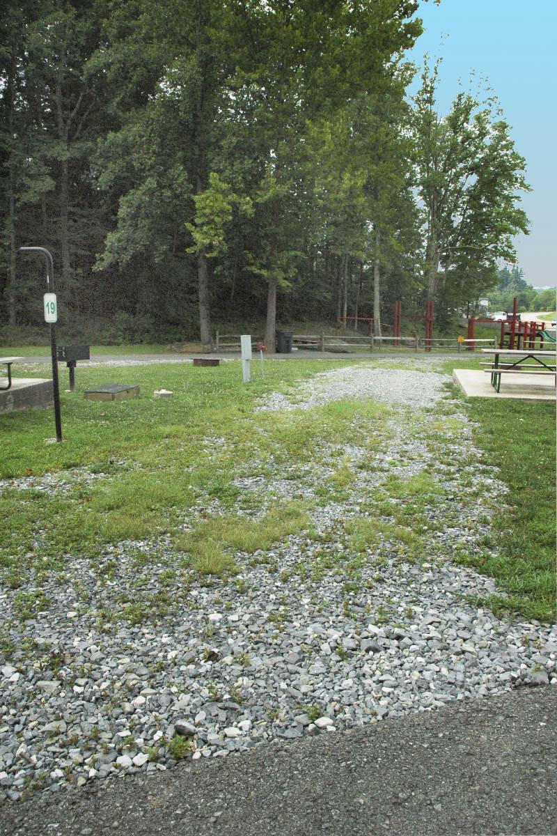 This site is a pull-through located in the Little Valley section of our KOA.  It is the closest section to the playground and is great for families with kids.  With easy access and exit, these sites are great and efficient for those looking for a quick stop and go.