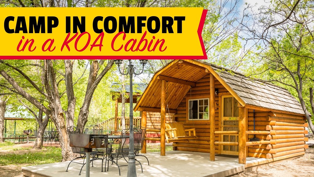 Camp in Comfort with KOA Cabins