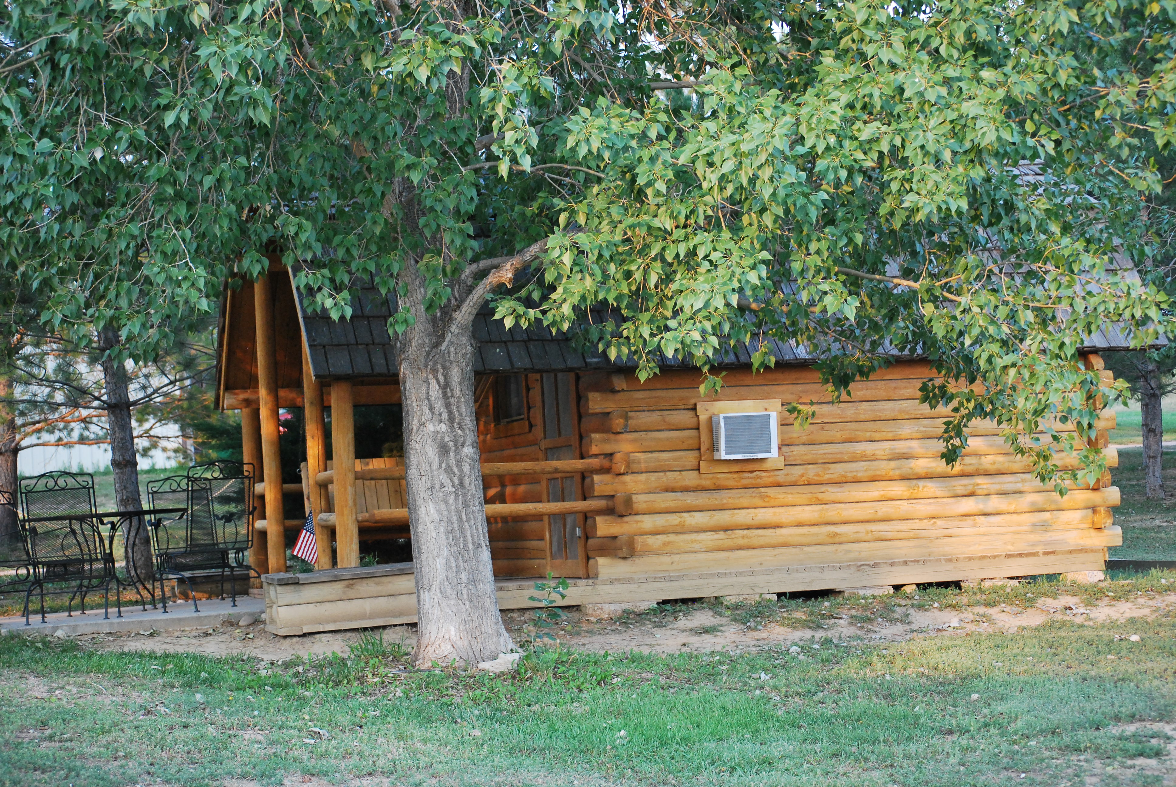 One Room Cabins with air conditioning