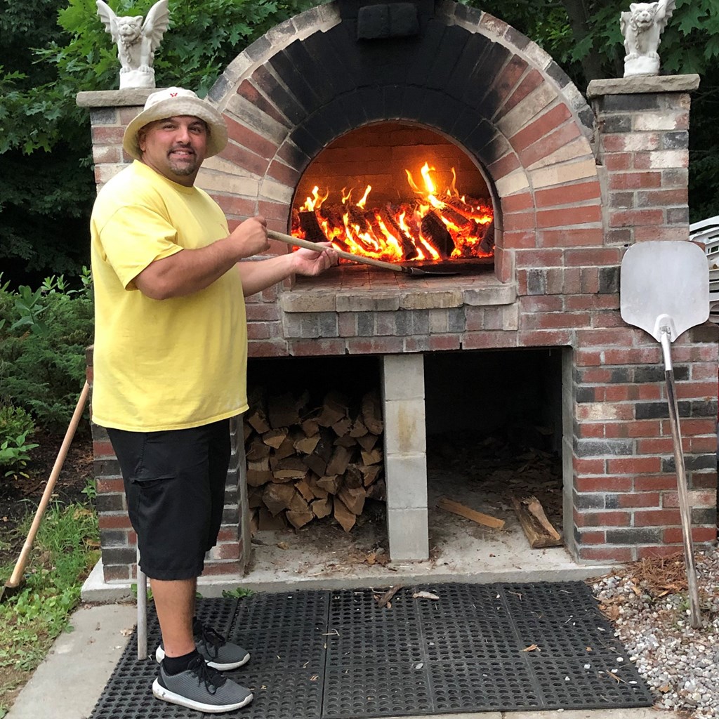 Brick Oven Pizza Station