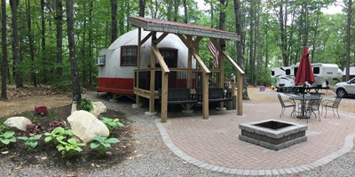 Unique Dome Lodging with bathroom and shower!