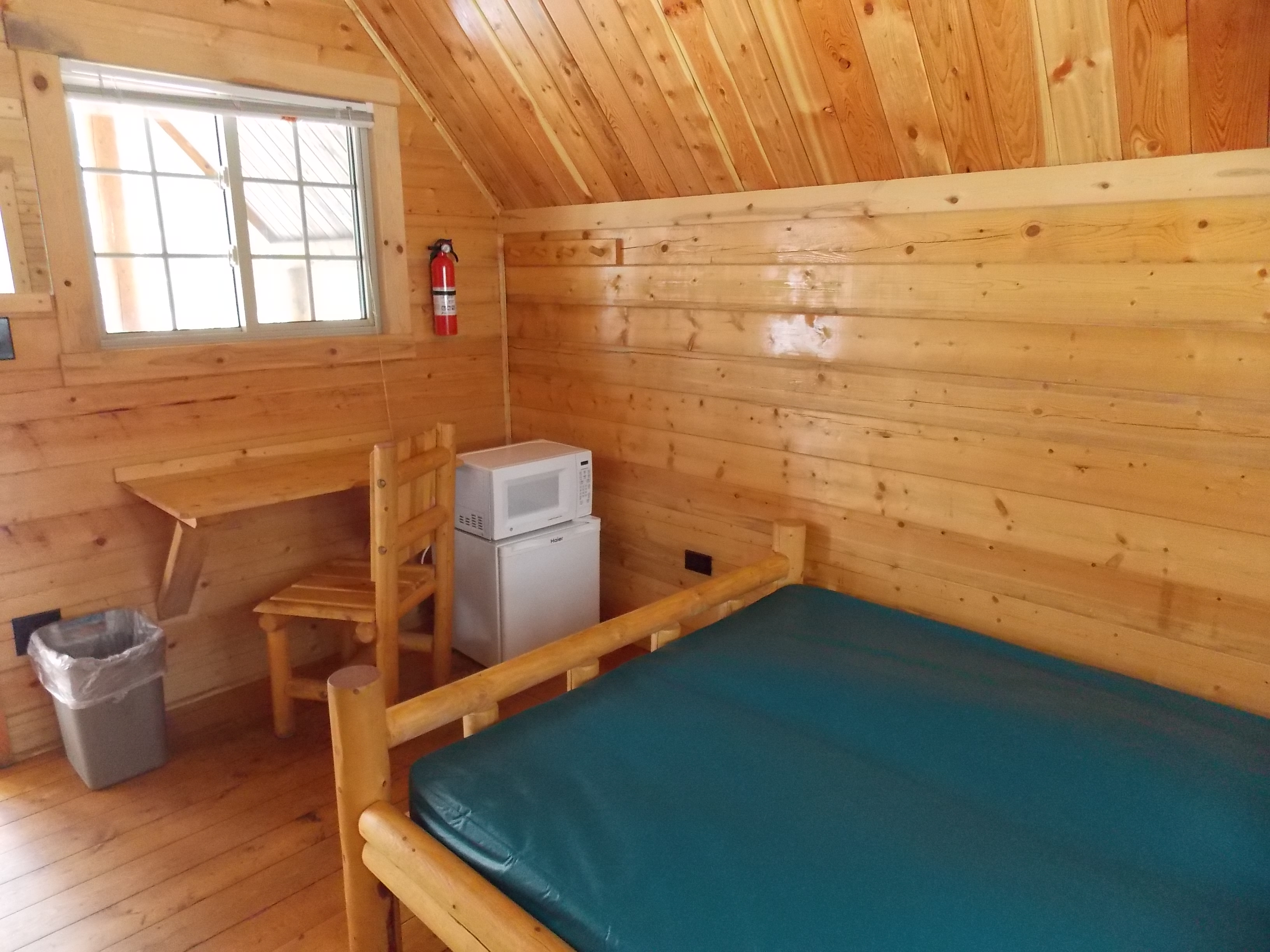 Inside View, double bed