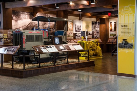 THE DOUG OBERHELMAN CATERPILLAR VISITORS CENTER