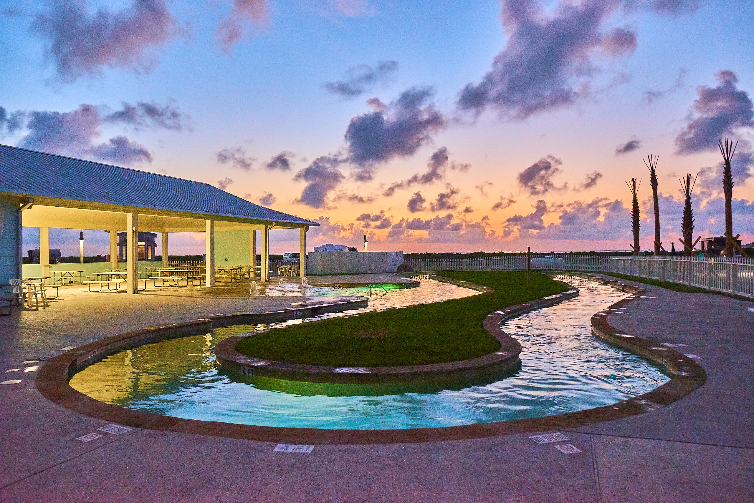 Lazy River Sunset