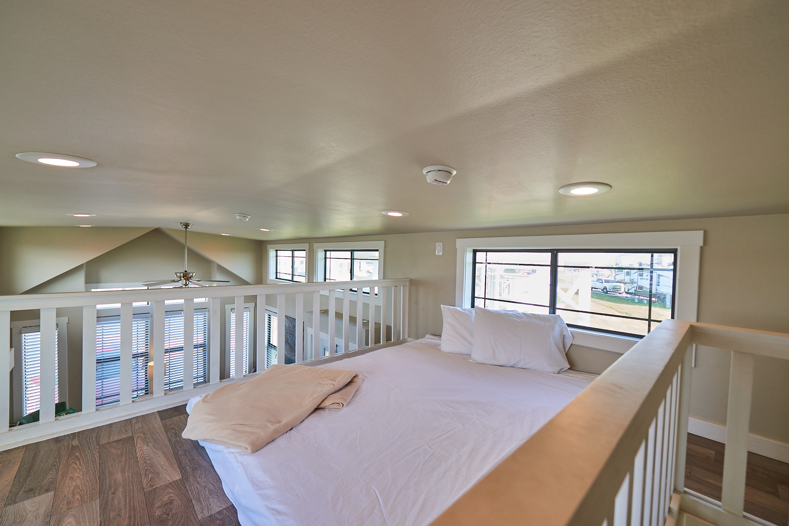 loft with bed