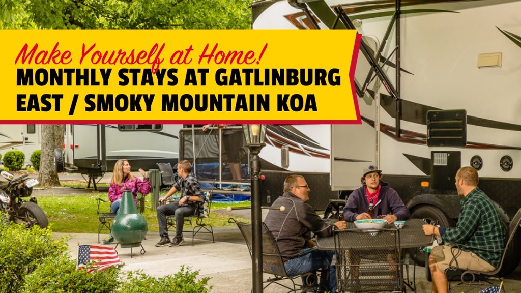 Monthly Stays at Gatlinburg East / Smoky Mountain KOA