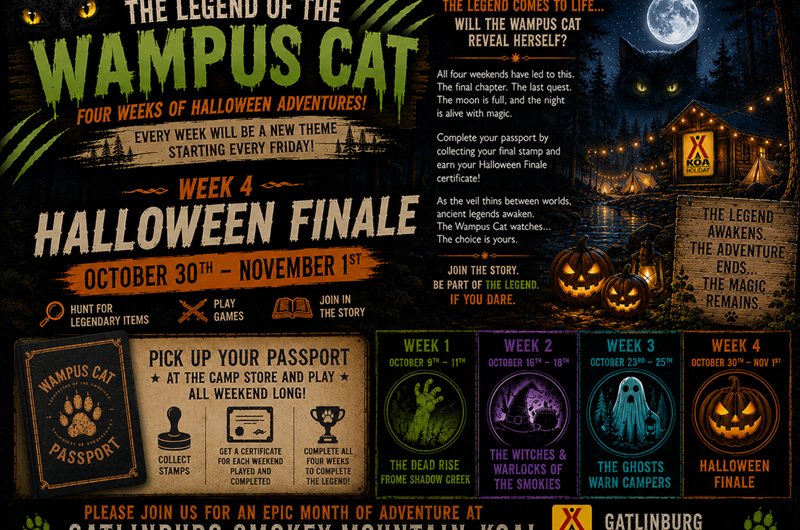 (Week 4) Four Halloween Weekends, Four Chapters, 1 Legend Photo