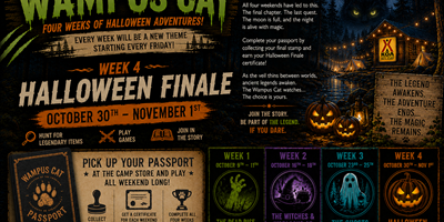 (Week 4) Four Halloween Weekends, Four Chapters, 1 Legend