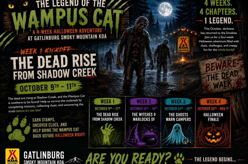 (Week 1) Four Halloween Weekends, Four Chapters, 1 Legend Photo