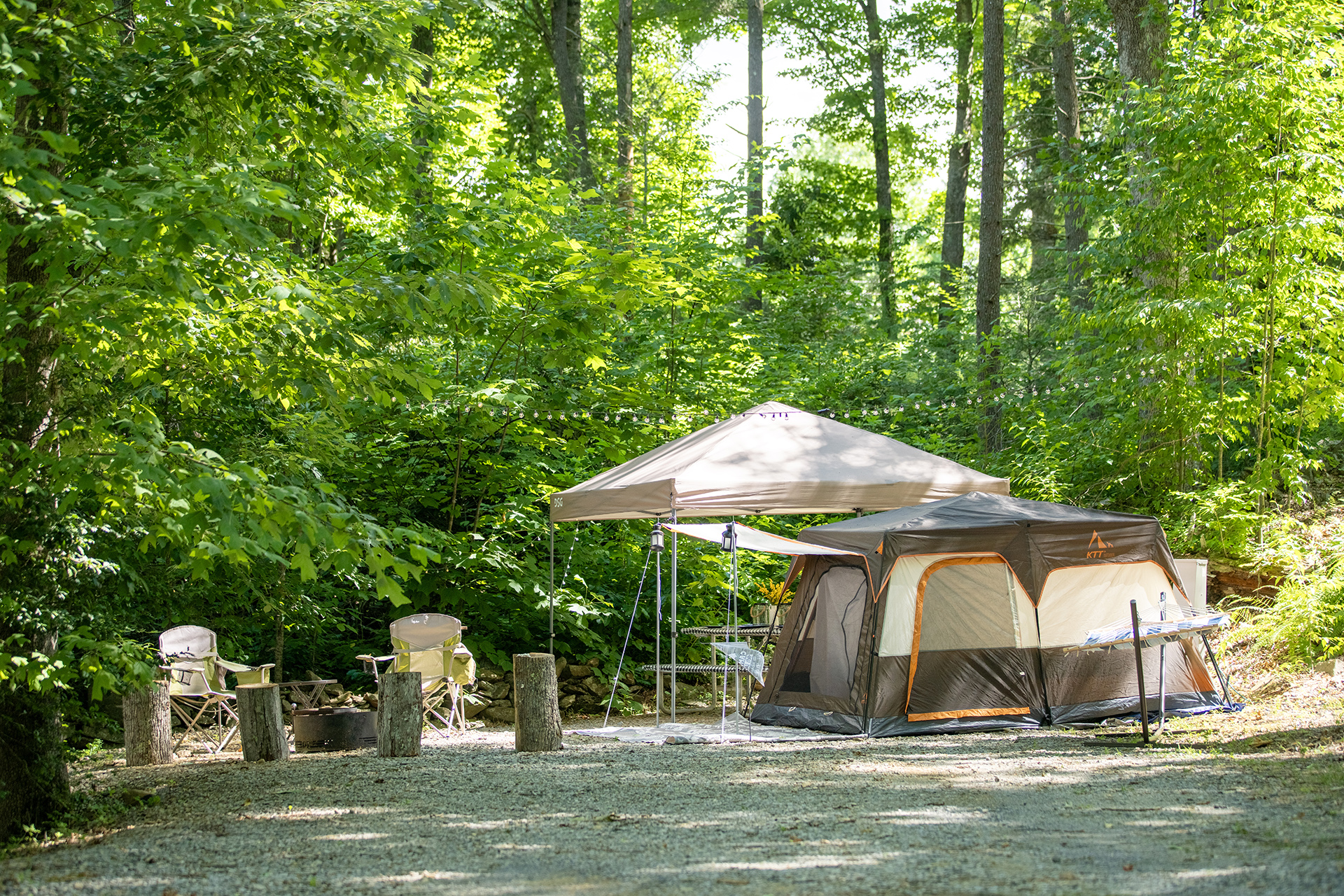 T4 - Tent Site, Water & Electric - Premium