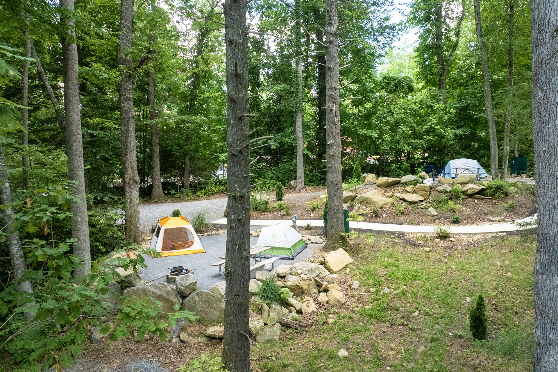 T4 - Tent Site, Water & Electric - Premium