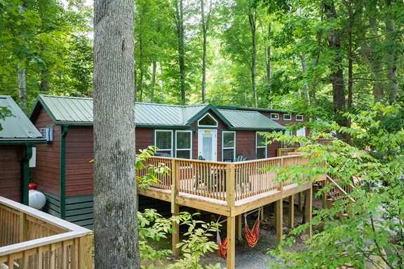 Deluxe Cabin, 2 Room with KOA Patio®
