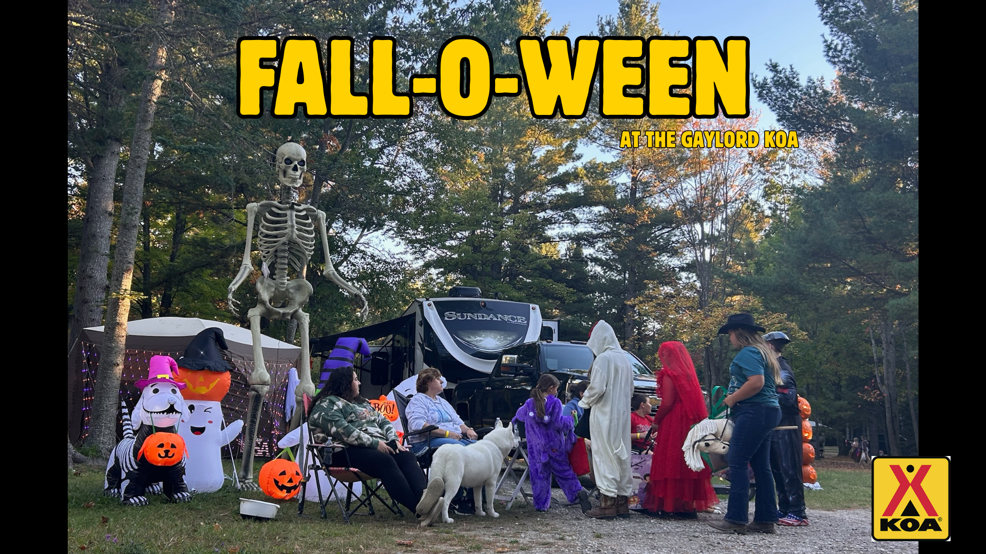 Falloween at the Gaylord KOA Photo