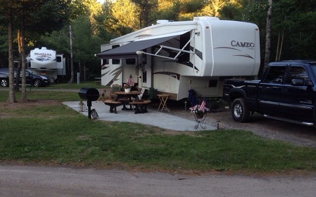 Deluxe patio site 50 amp