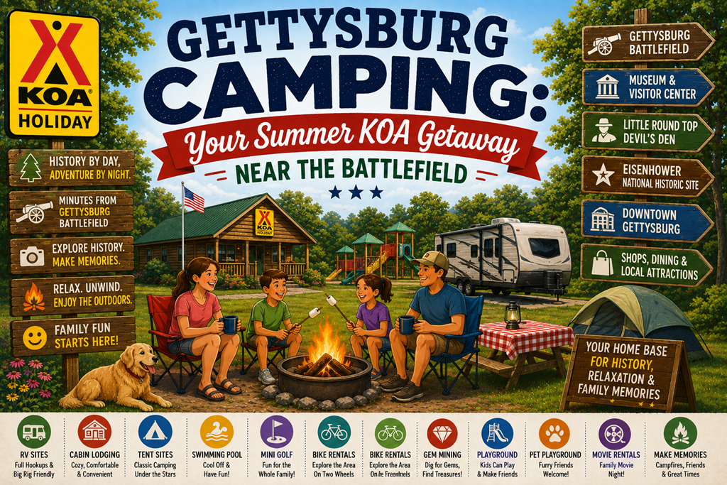 Gettysburg Camping: Your Summer KOA Getaway