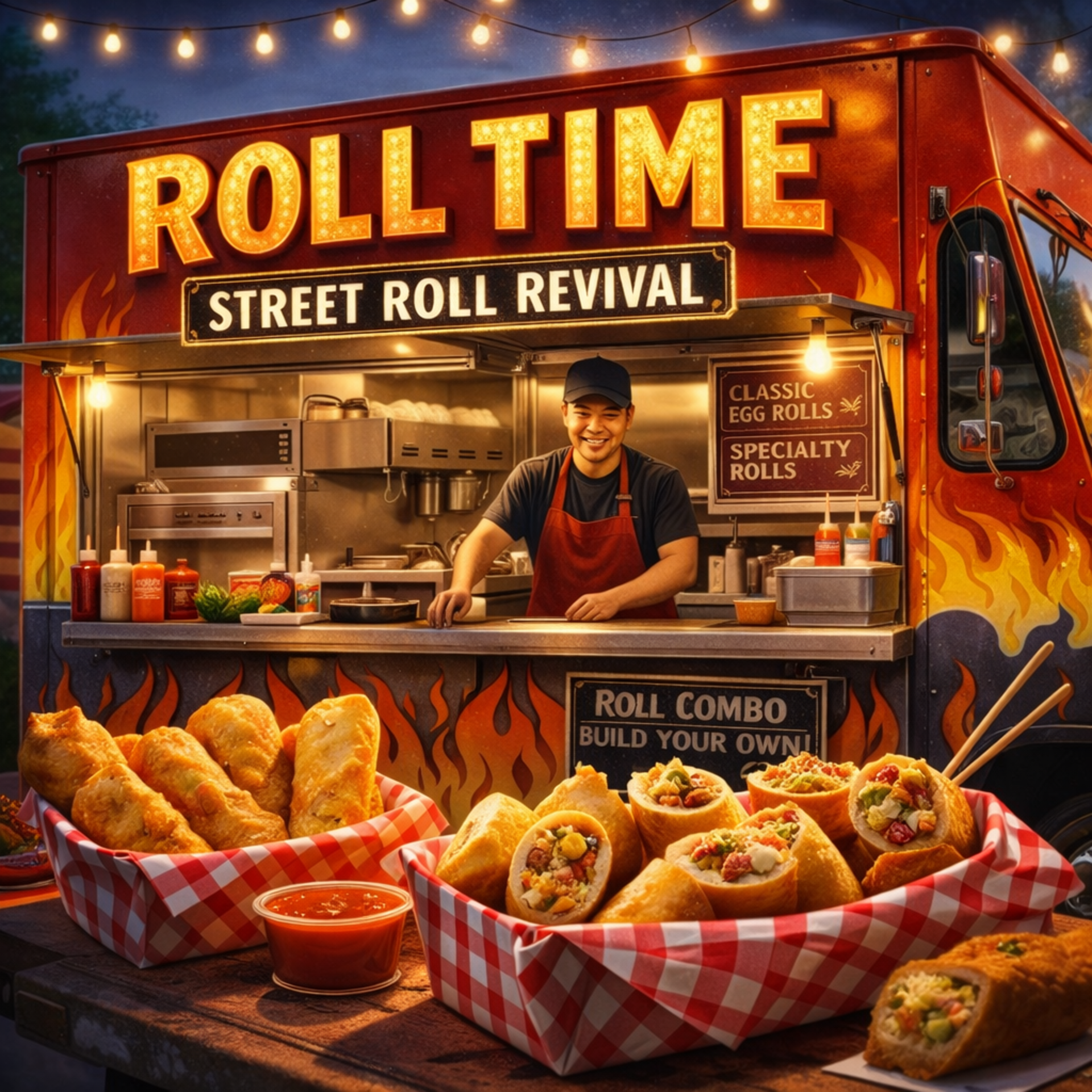 Roll Time Food Truck Photo