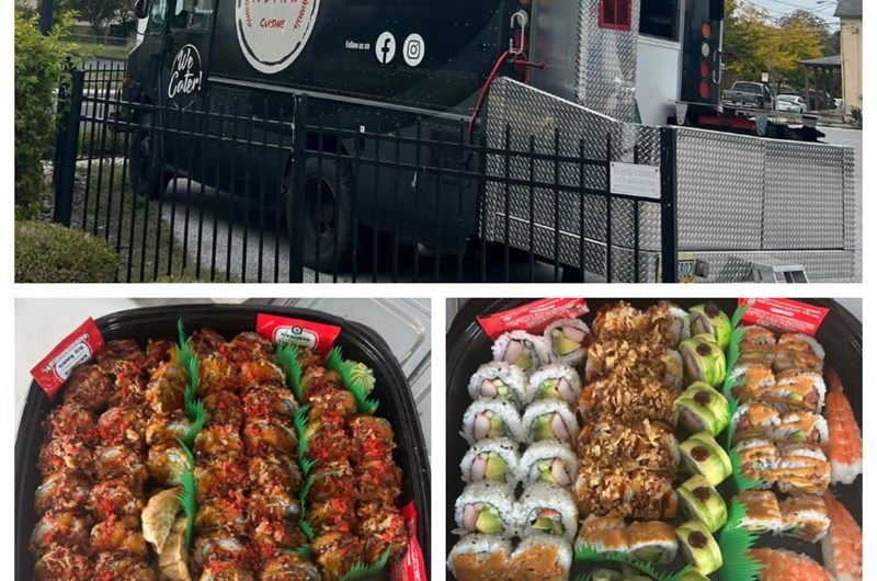 Asian Sushi Food Truck Photo