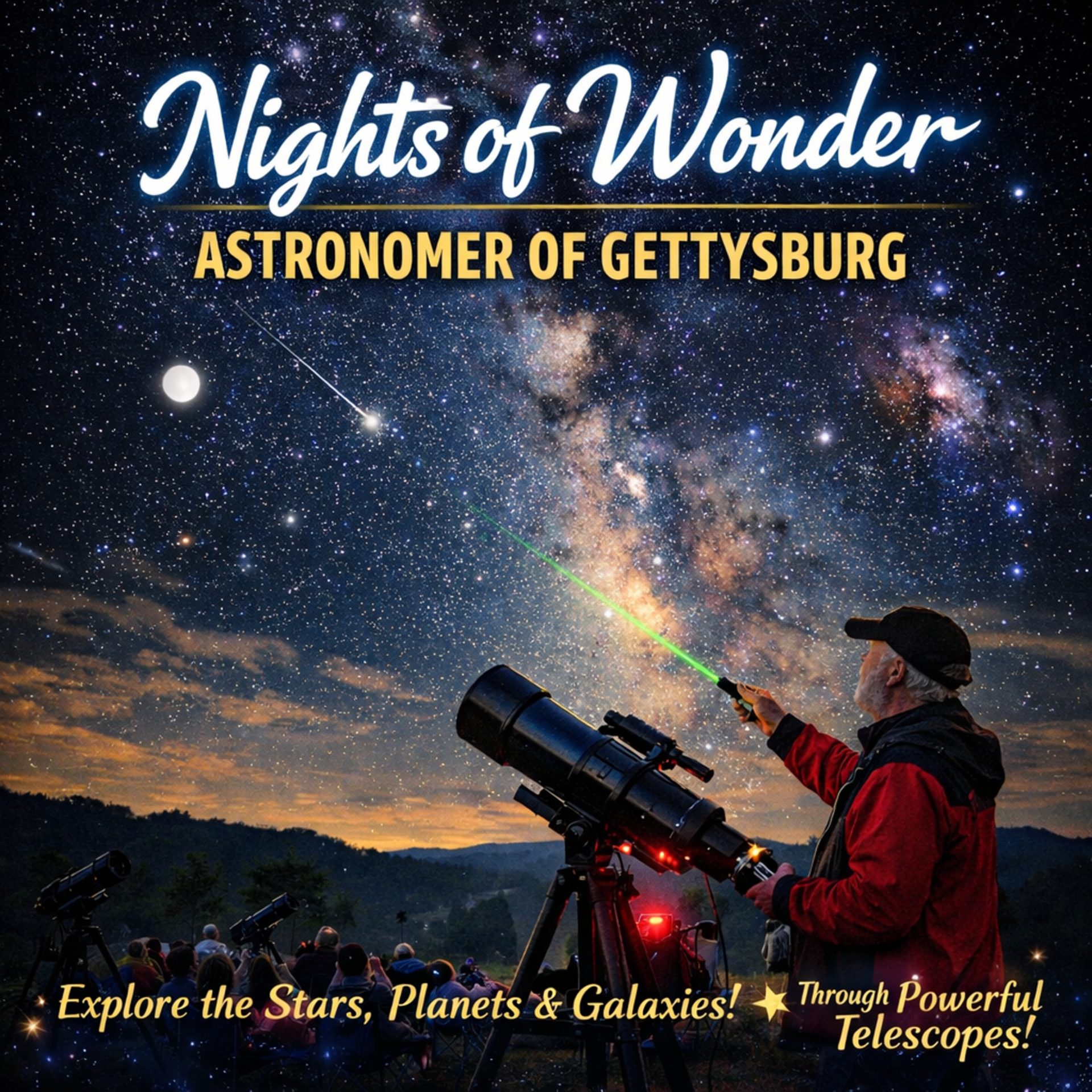 Nights of Wonder Astronomer Photo