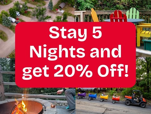 Stay 5 Nights and Save 20% Photo