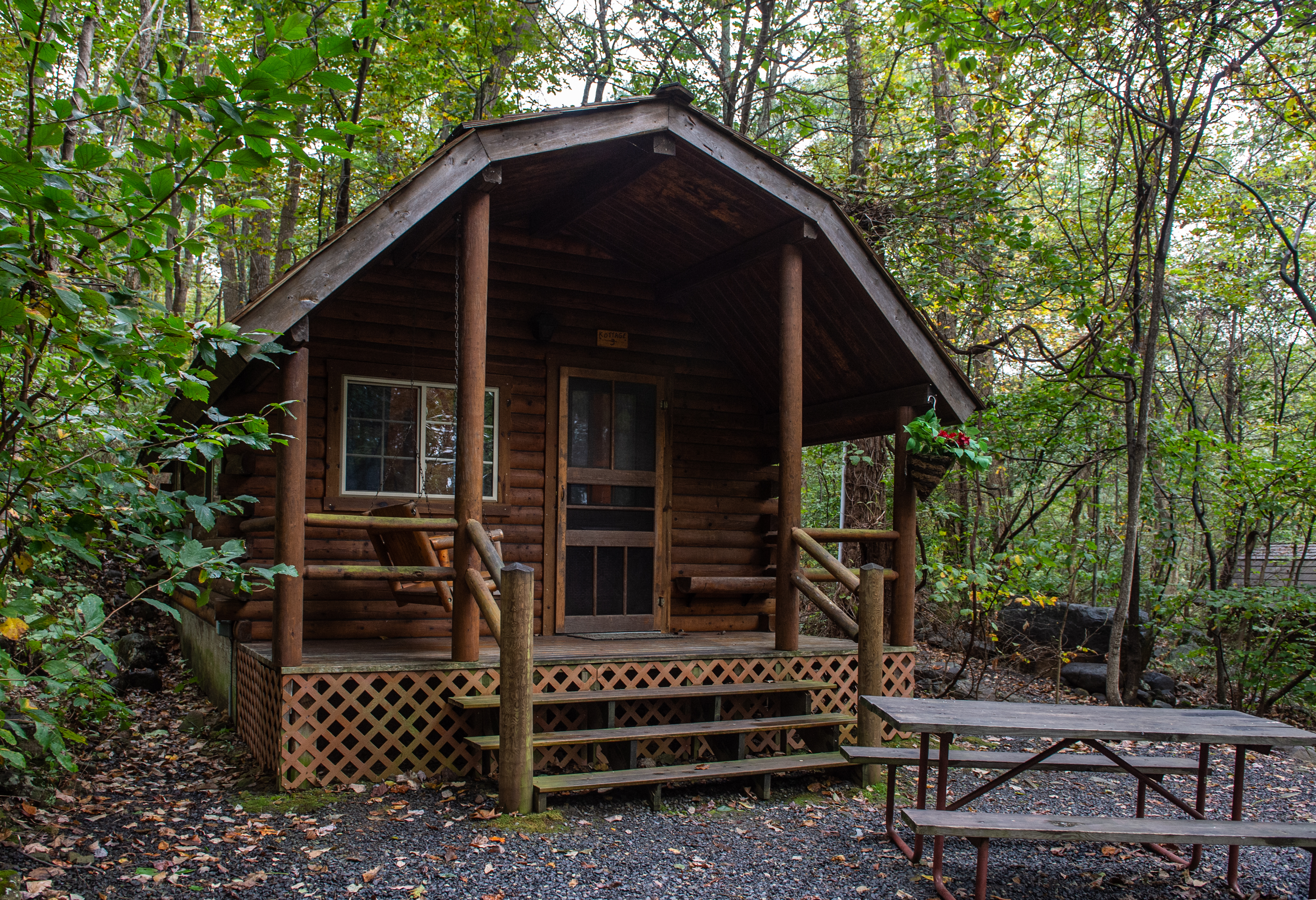 Exterior of Deluxe Cottage (Pictured is DK #1)