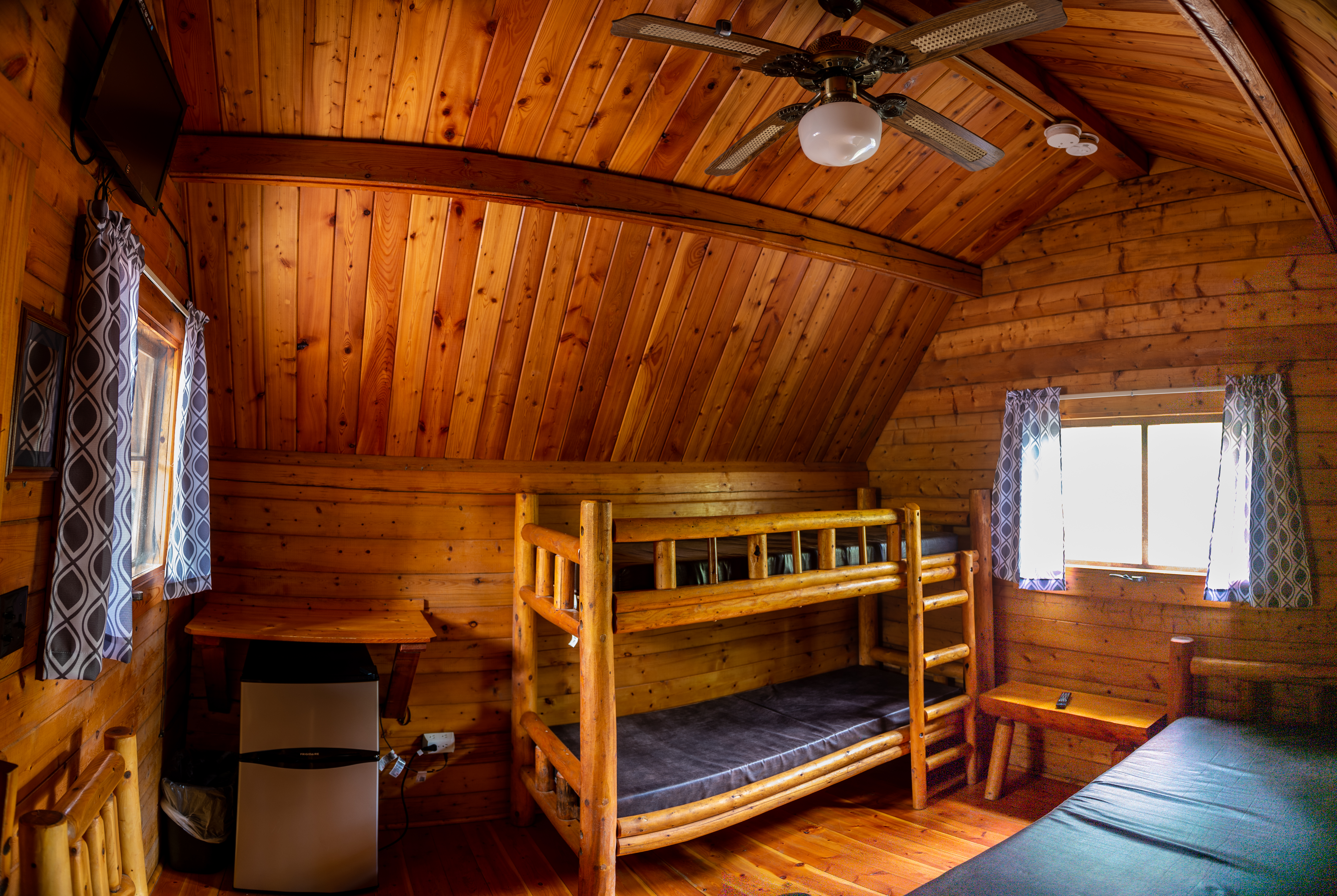 Inside the cabin