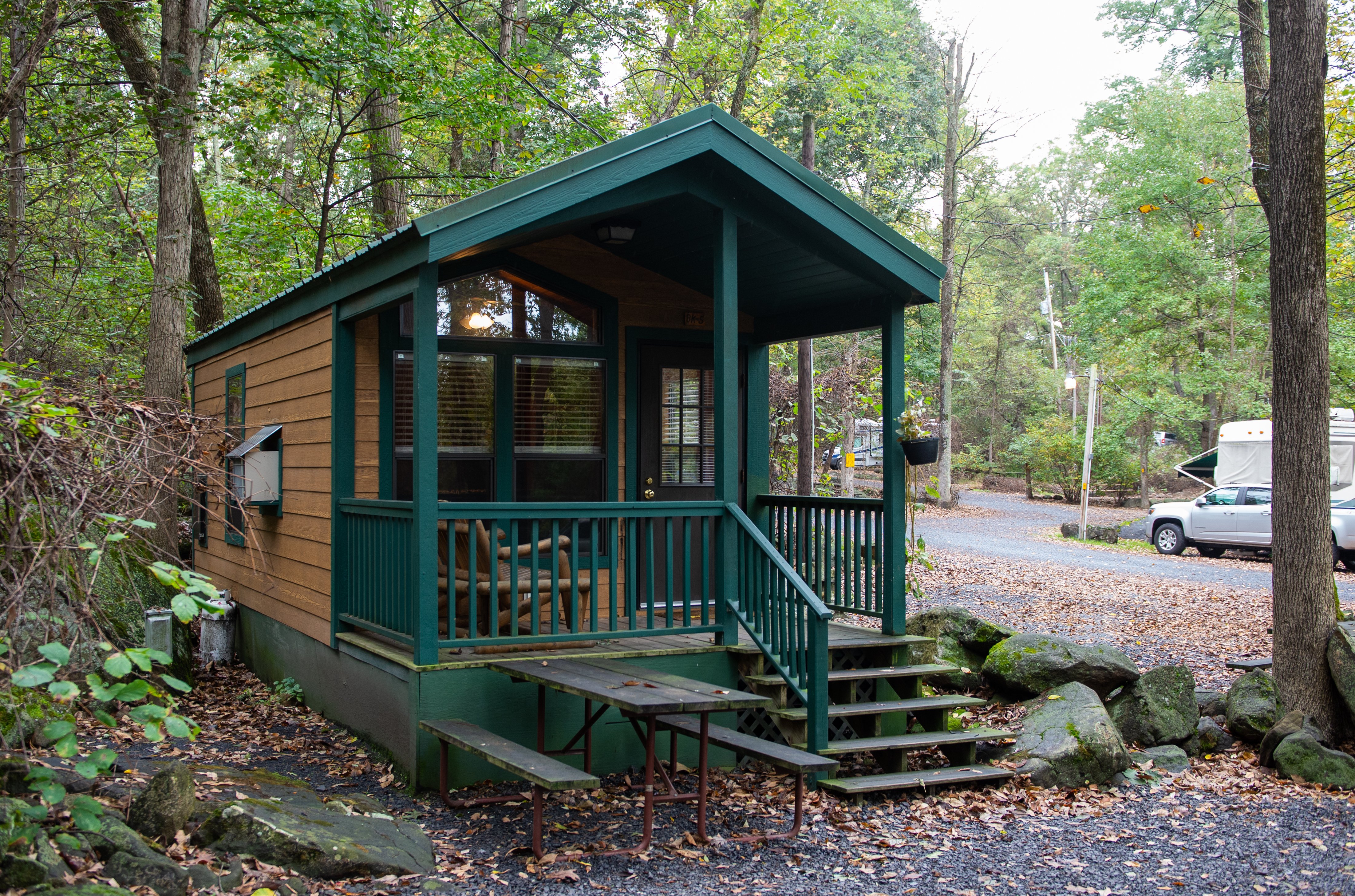 Exterior of Basic Cottage (Pictured is BK #5)
