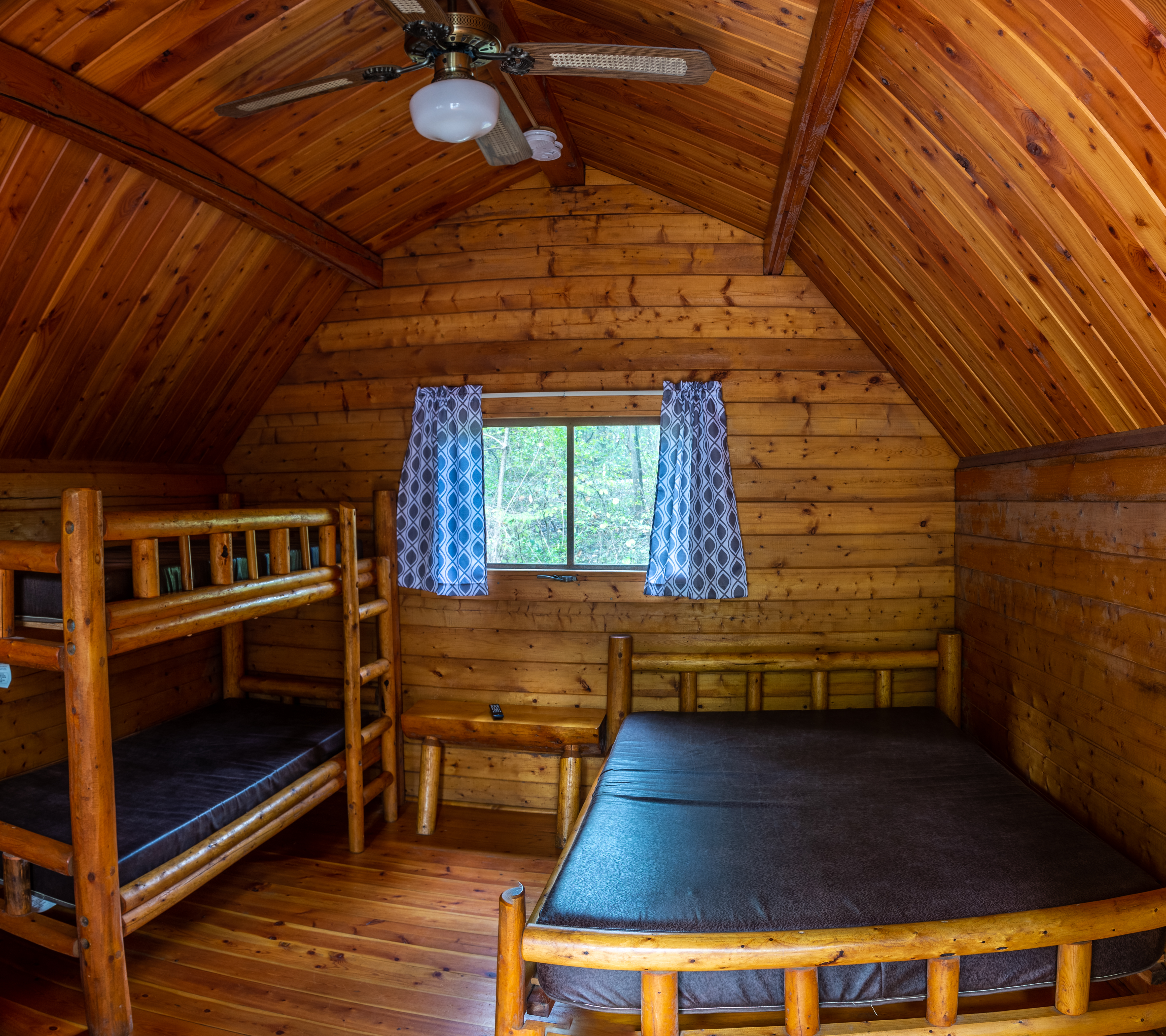 Inside the cabin
