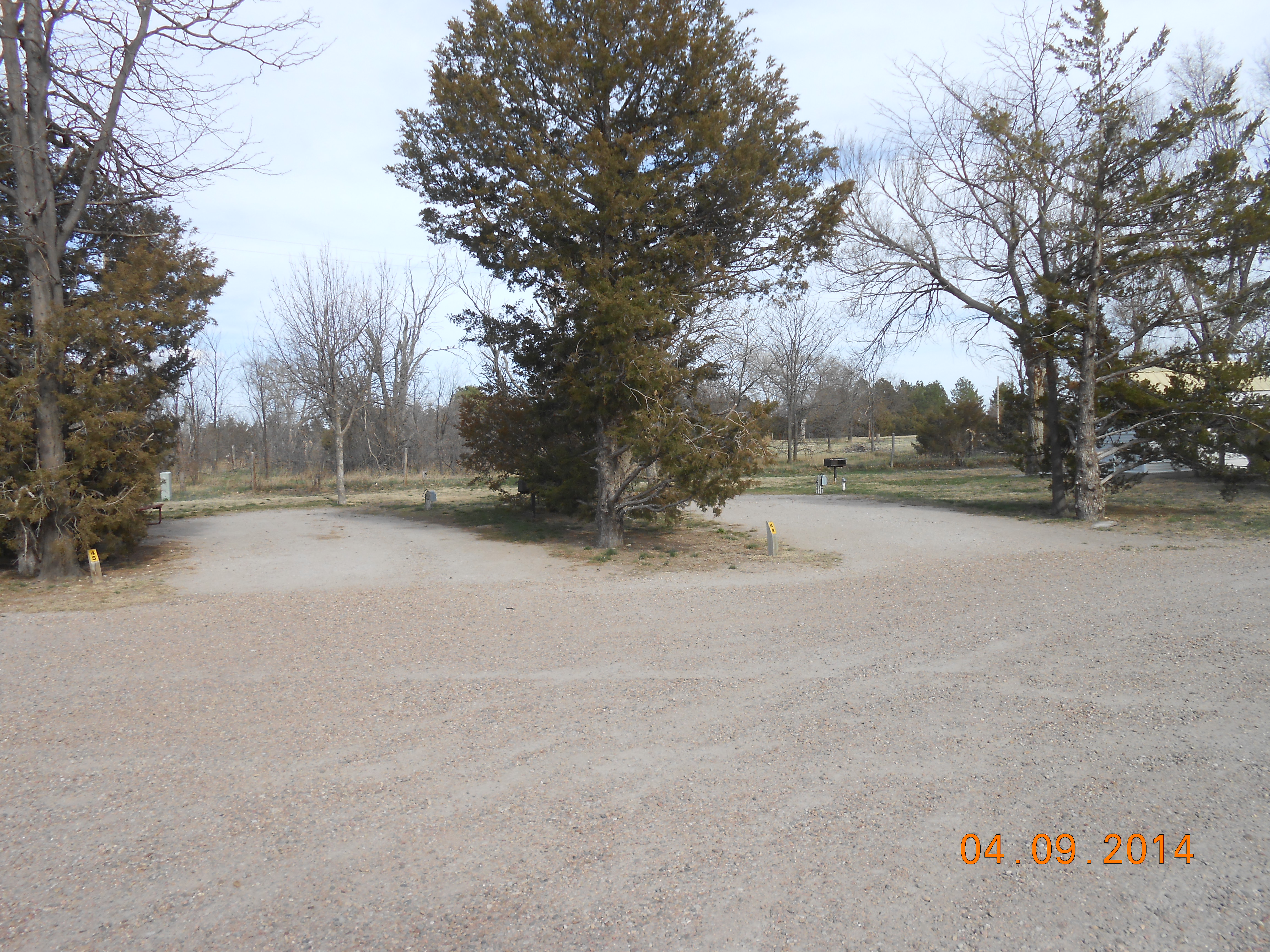 30 amp back-in sites with water and cable TV . NO SEWER