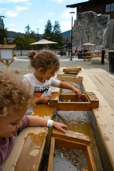 Strike it Rich at the Mining Sluice