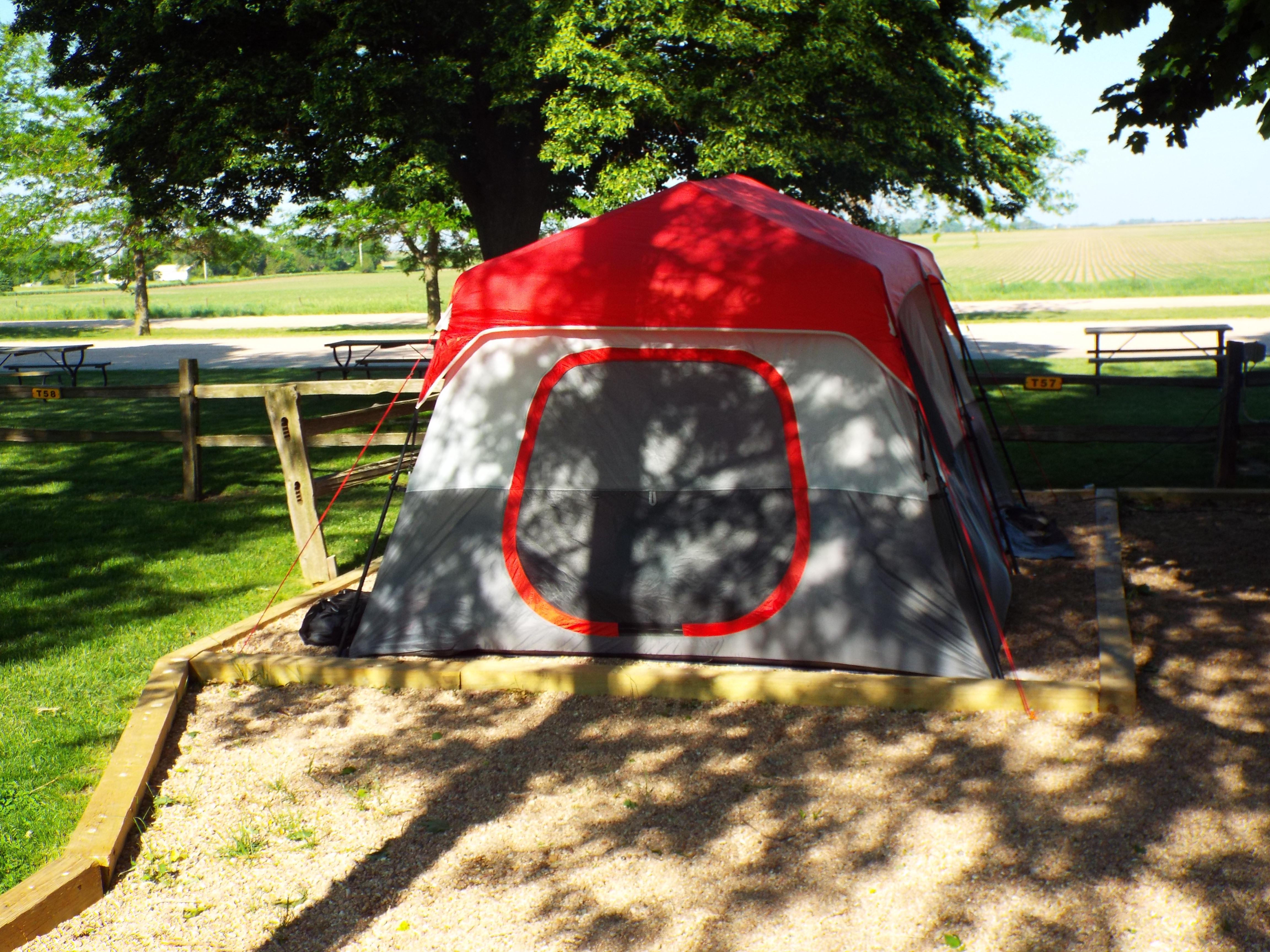 Deluxe Tent Site With Electric