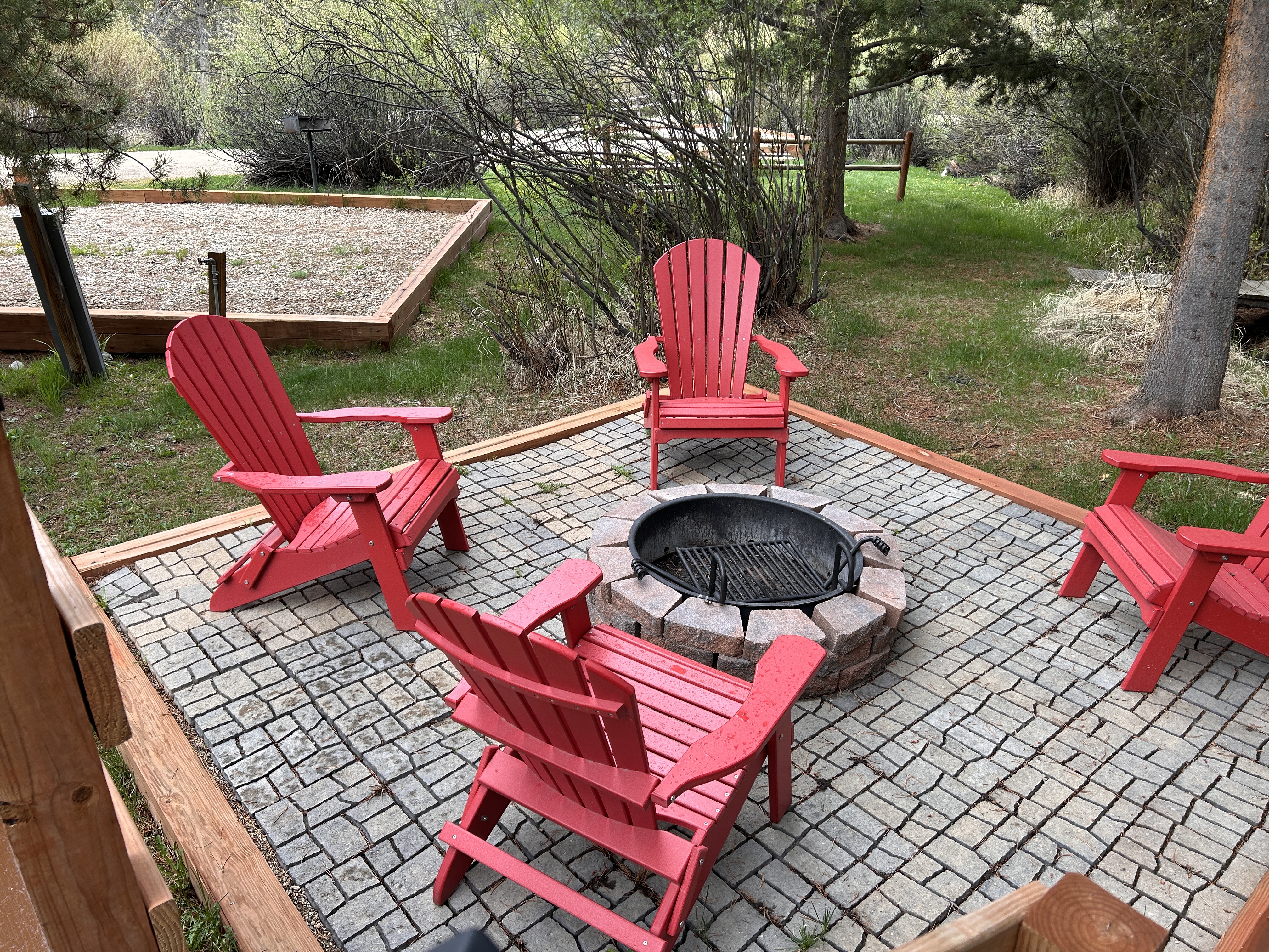 Deluxe RV site 9 patio