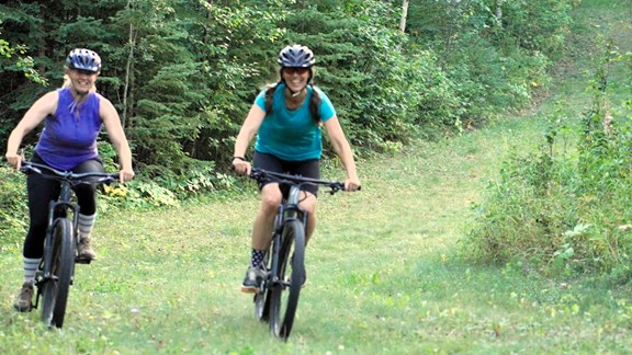 Biking
