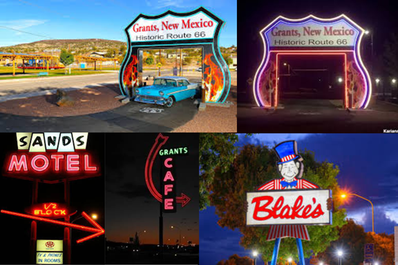 Route 66 Neon Signs