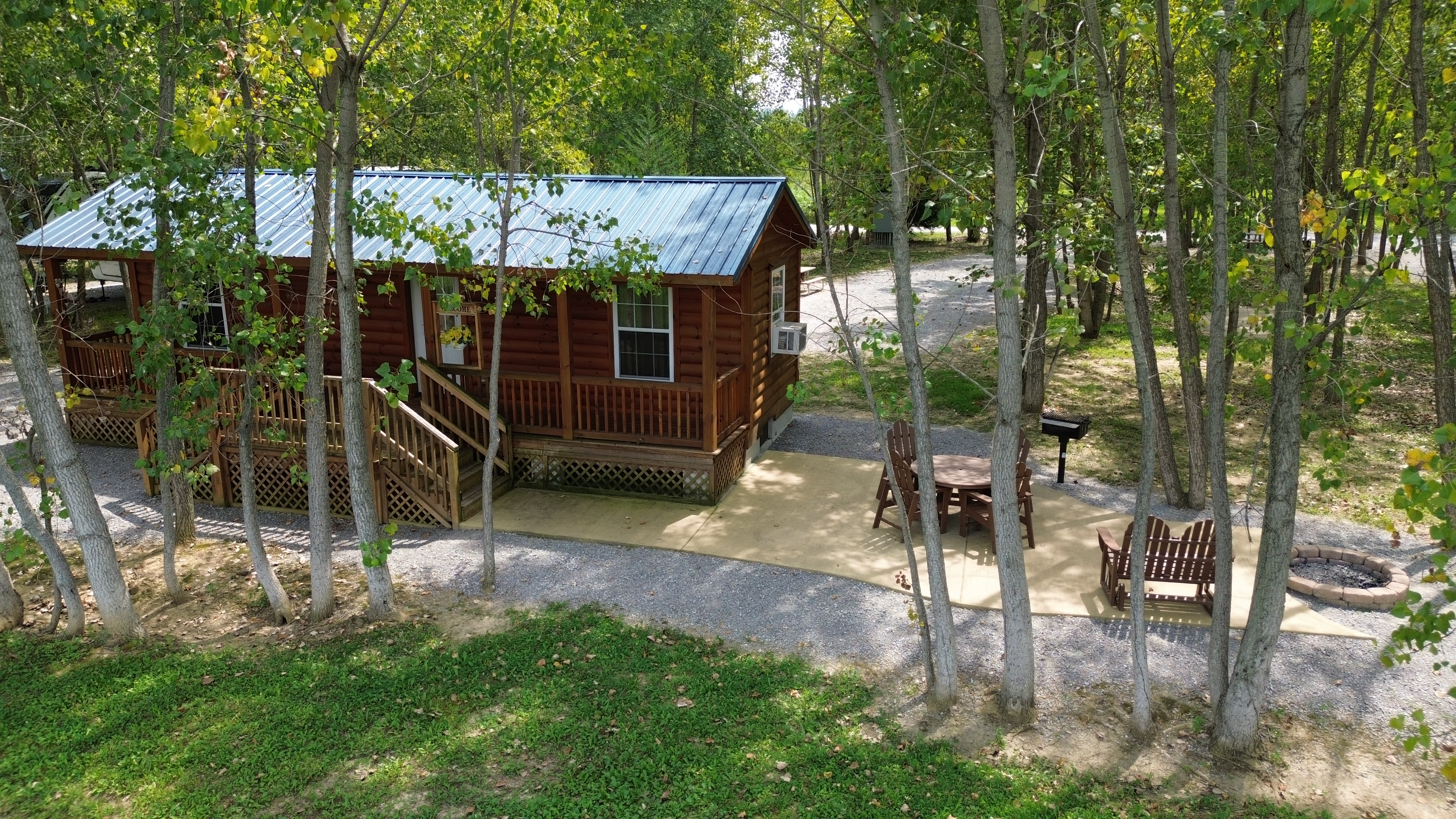 Deluxe Patio Cabin