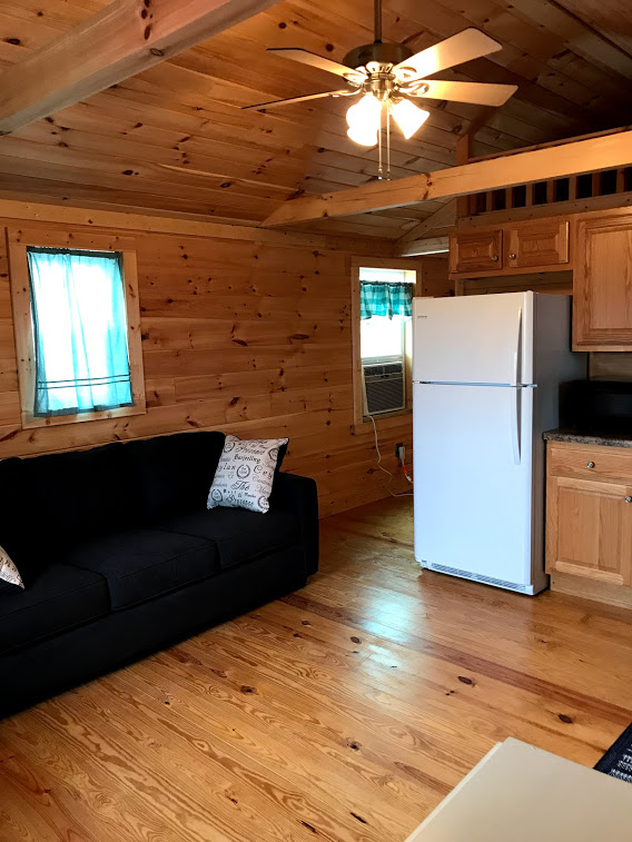 Loft Cabin Living Room