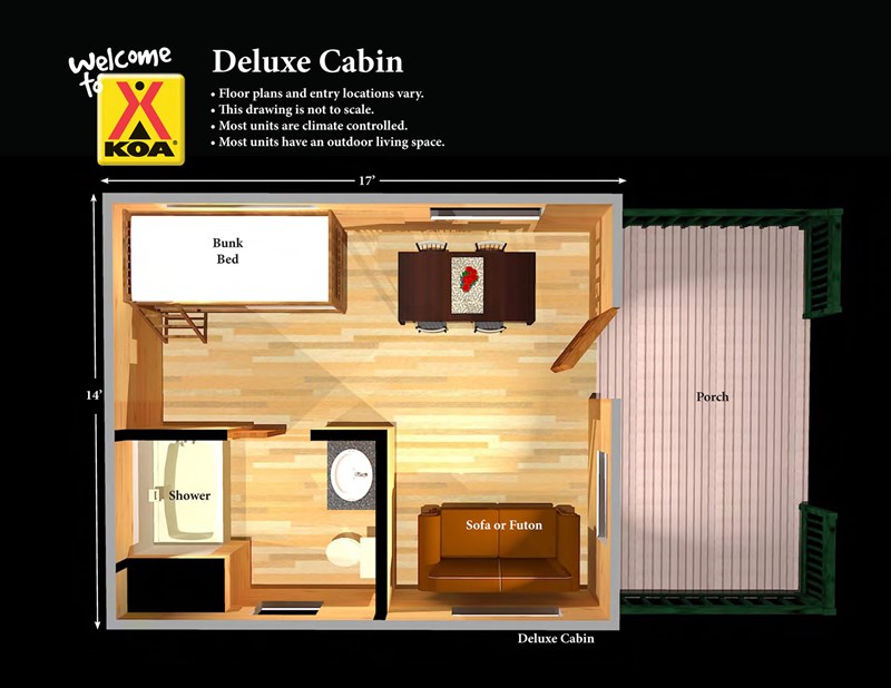 Kamper Kottage Floorplan