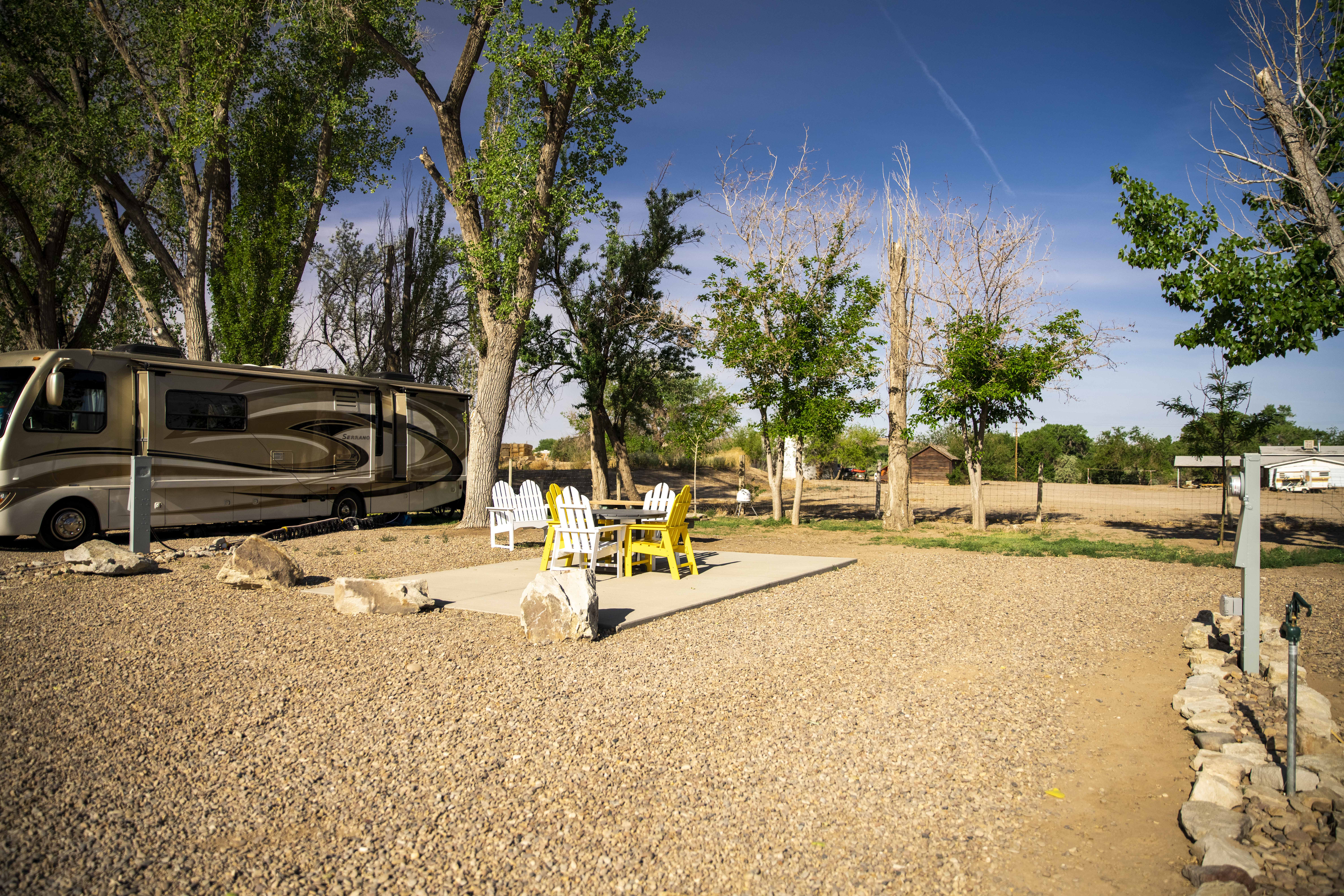 Green River KOA Pull-Thru Full Hookup RV Site with Patio