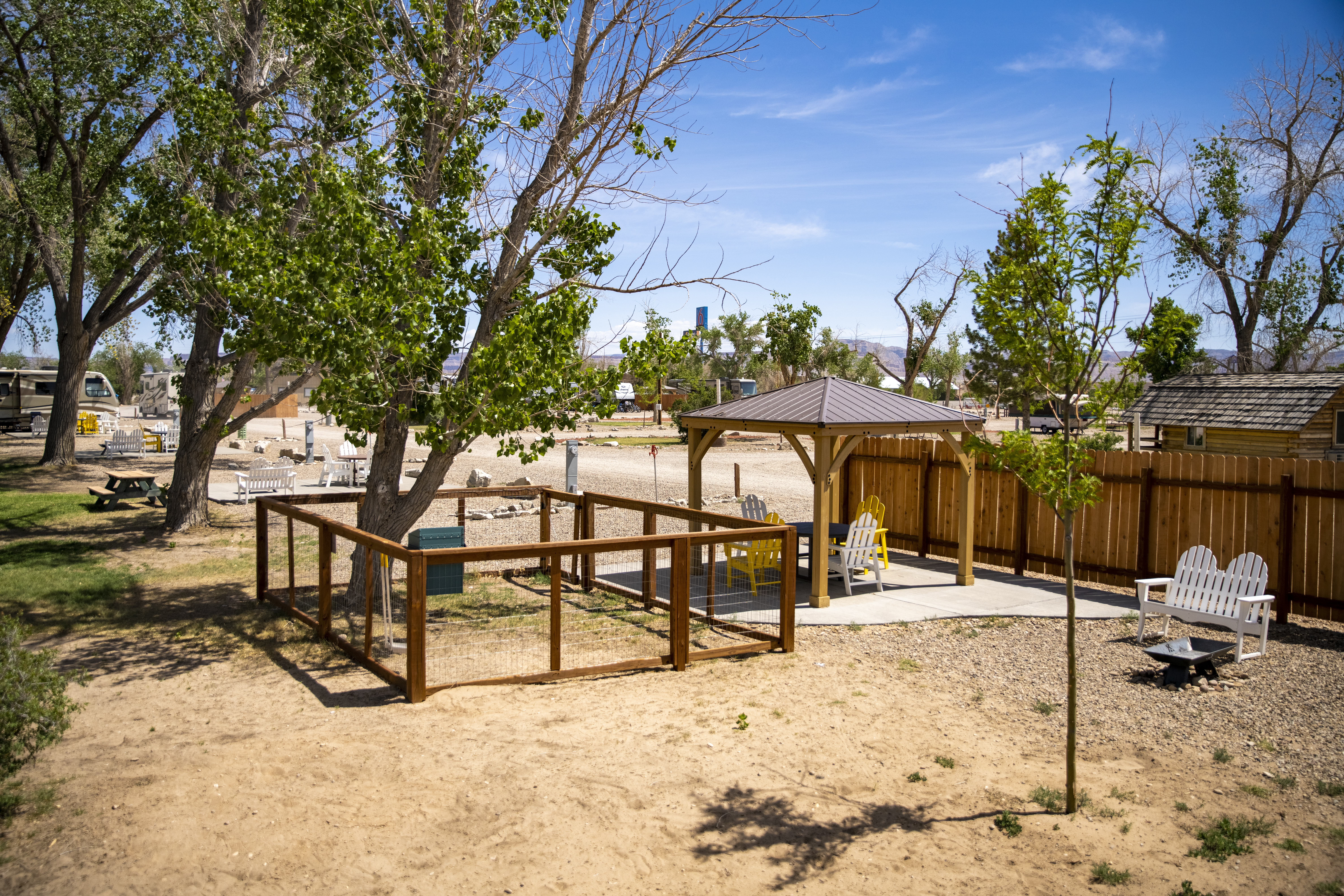 Green River KOA Full Hookup RV Site with Patio